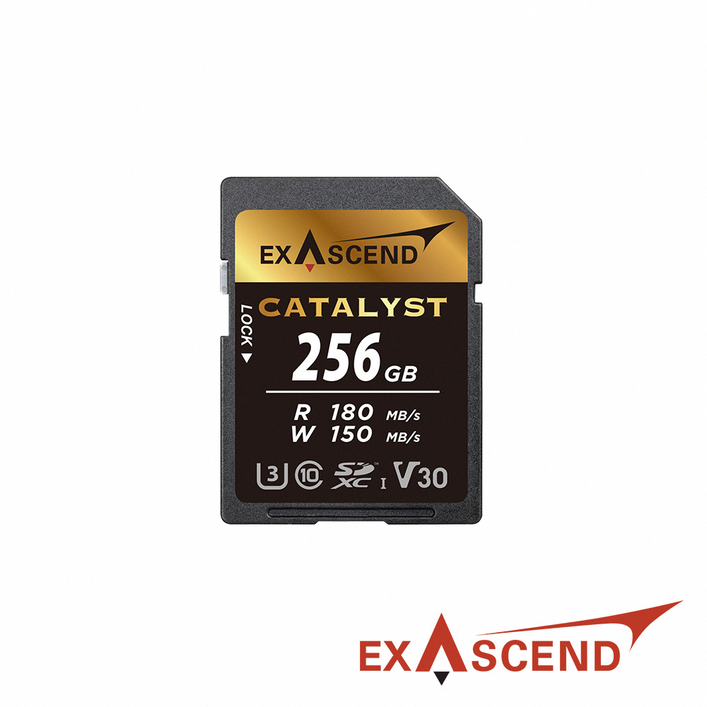 【Exascend】Catalyst V30 超高速SD記憶卡 256GB