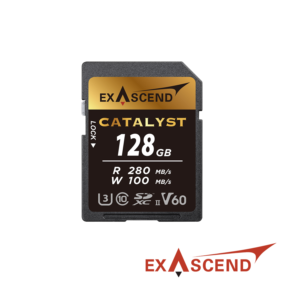 【Exascend】Catalyst V60 超高速SD記憶卡 128GB公司貨
