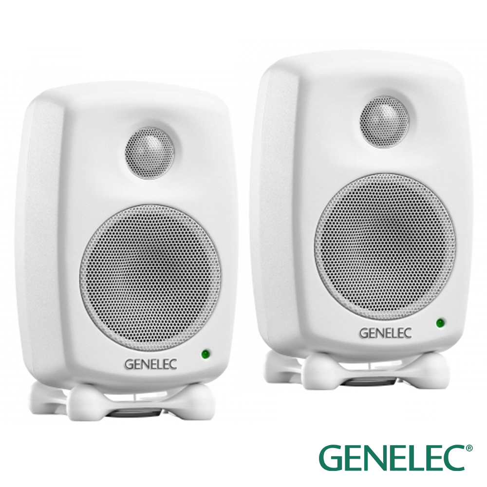 【GENELEC】8010A-WT 監聽喇叭/白色  公司貨（1對）