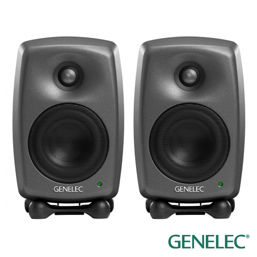 【GENELEC】監聽喇叭/ 深灰色（一對 ）公司貨 8040B-BK