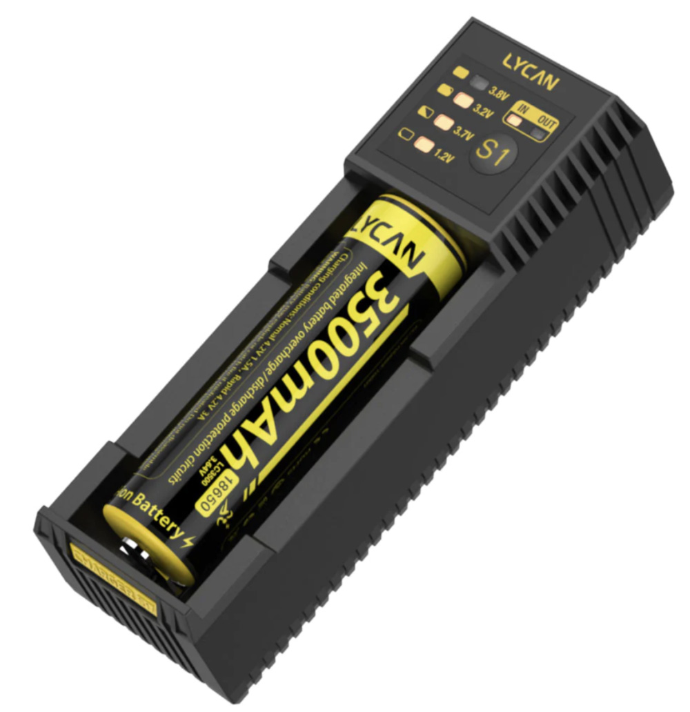 【LYCAN】S1電池充電器