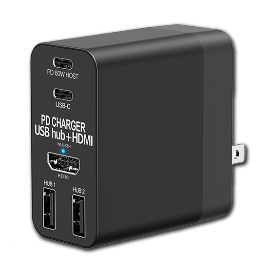Keystone  USB 3.0 PD60W 快充集線器(3孔+HDMI)