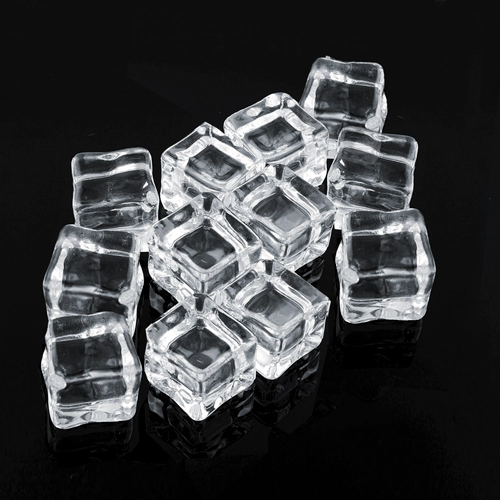 沉水 方形 假冰塊 2 cm (100粒)