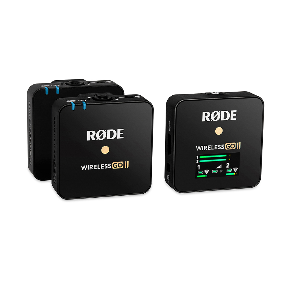 RODE Wireless GO  II 一對二微型無線麥克風