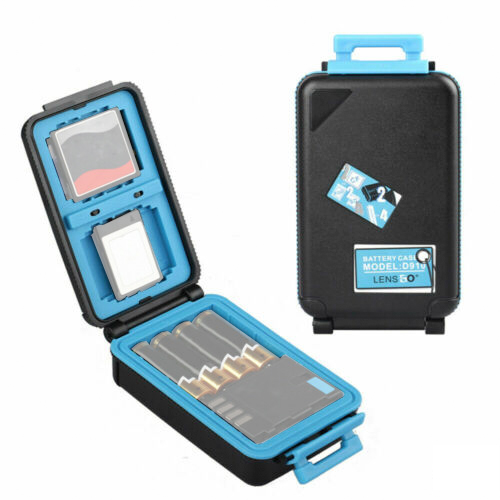 LENSGO 雙電池記憶卡保護盒(手提箱型)