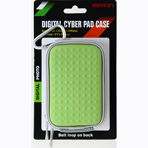 MATIN CYBER PAD 硬殼數位相機包 (亮綠)