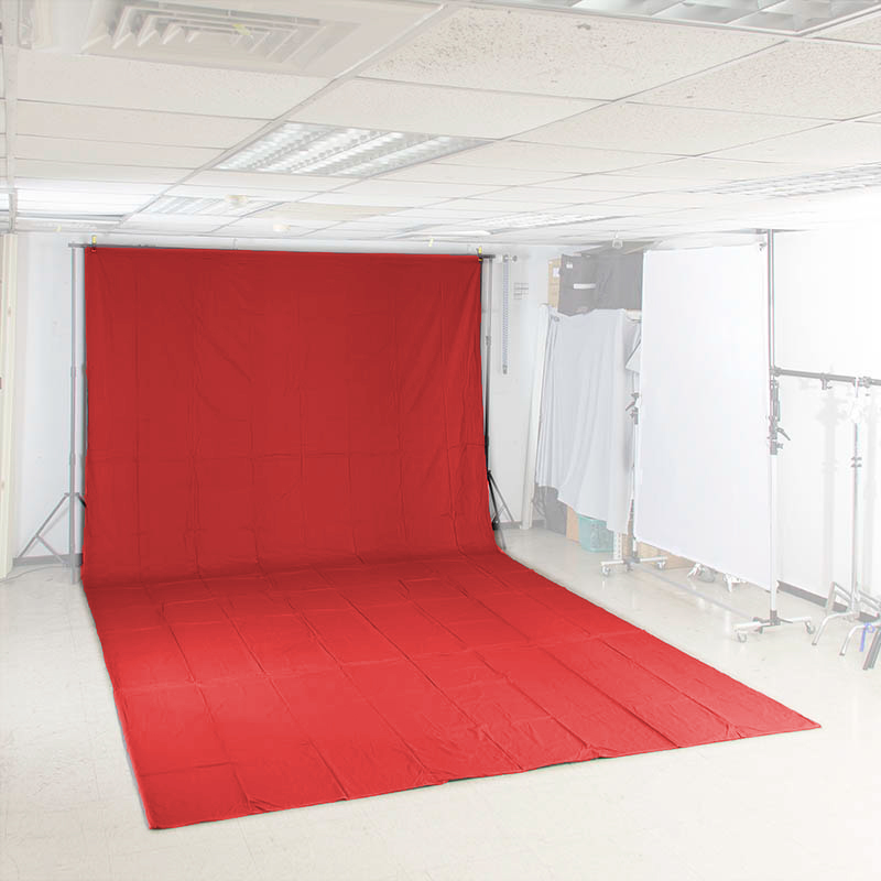 KEYSTONE 3*6m 加厚背景布(紅色)