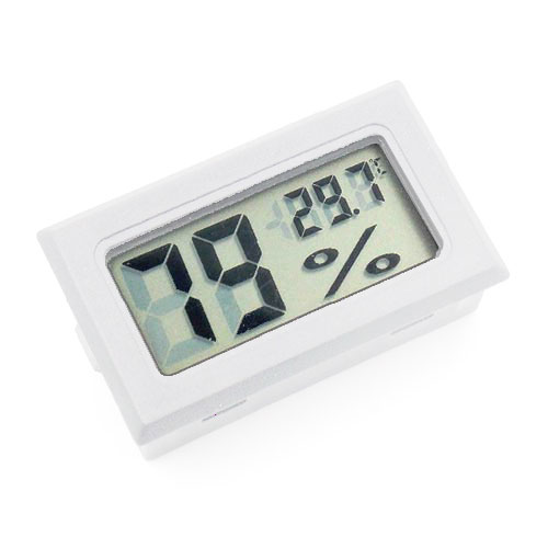 嵌入式數位溫濕度計(白色)