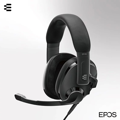 EPOS H3 封閉式電競耳機 瑪瑙黑
