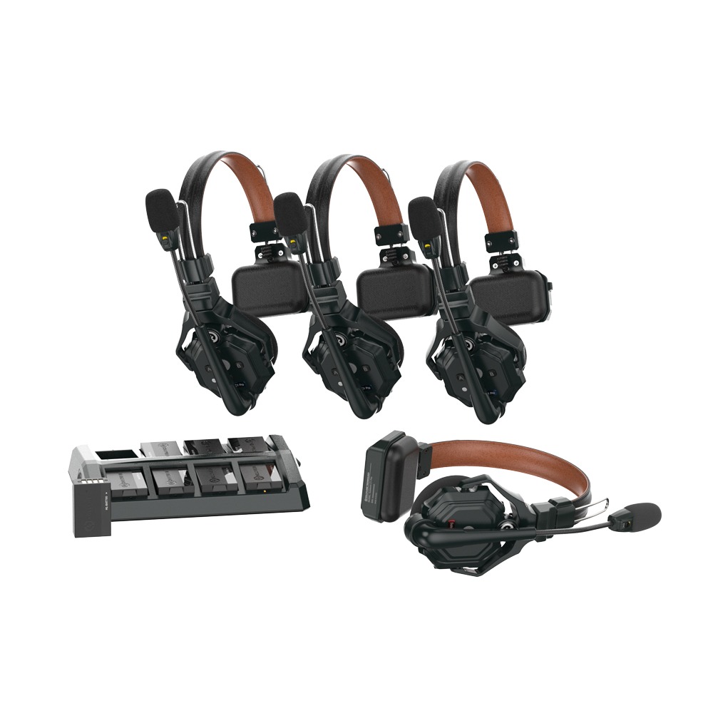 【Hollyland】Solidcom C1 PRO - 4S 全雙工無線對講耳機系統