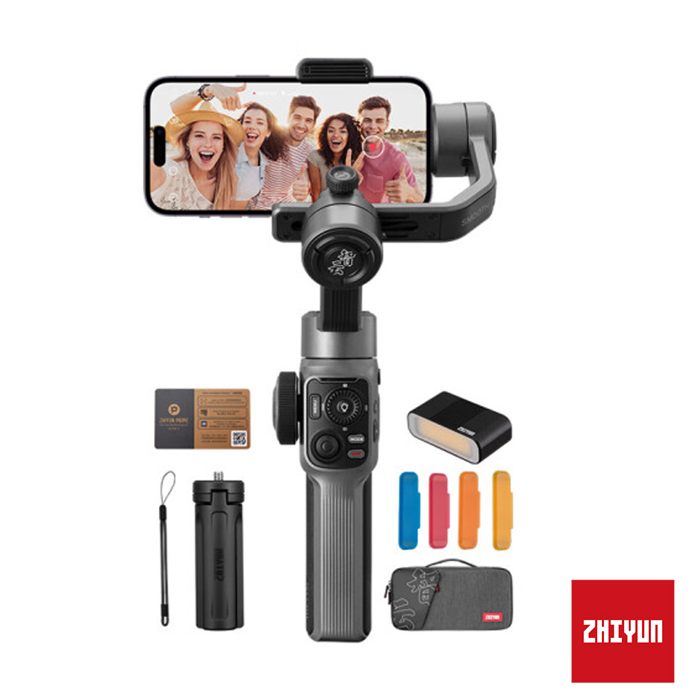 【ZHIYUN】智雲 SMOOTH 5S 三軸手機穩定器 套裝版 防抖VLOG手持拍攝