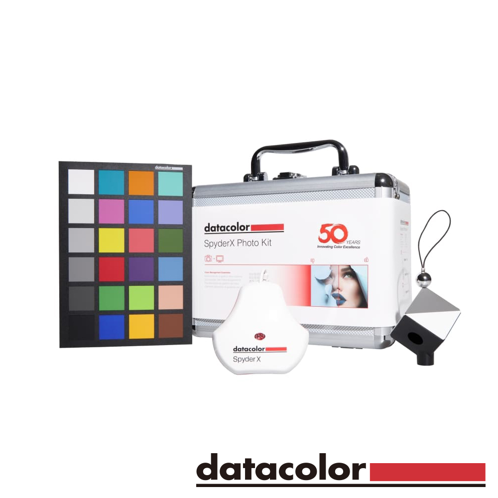 【Datacolor】SpyderX Photo Kit 螢幕校色器 攝影套組