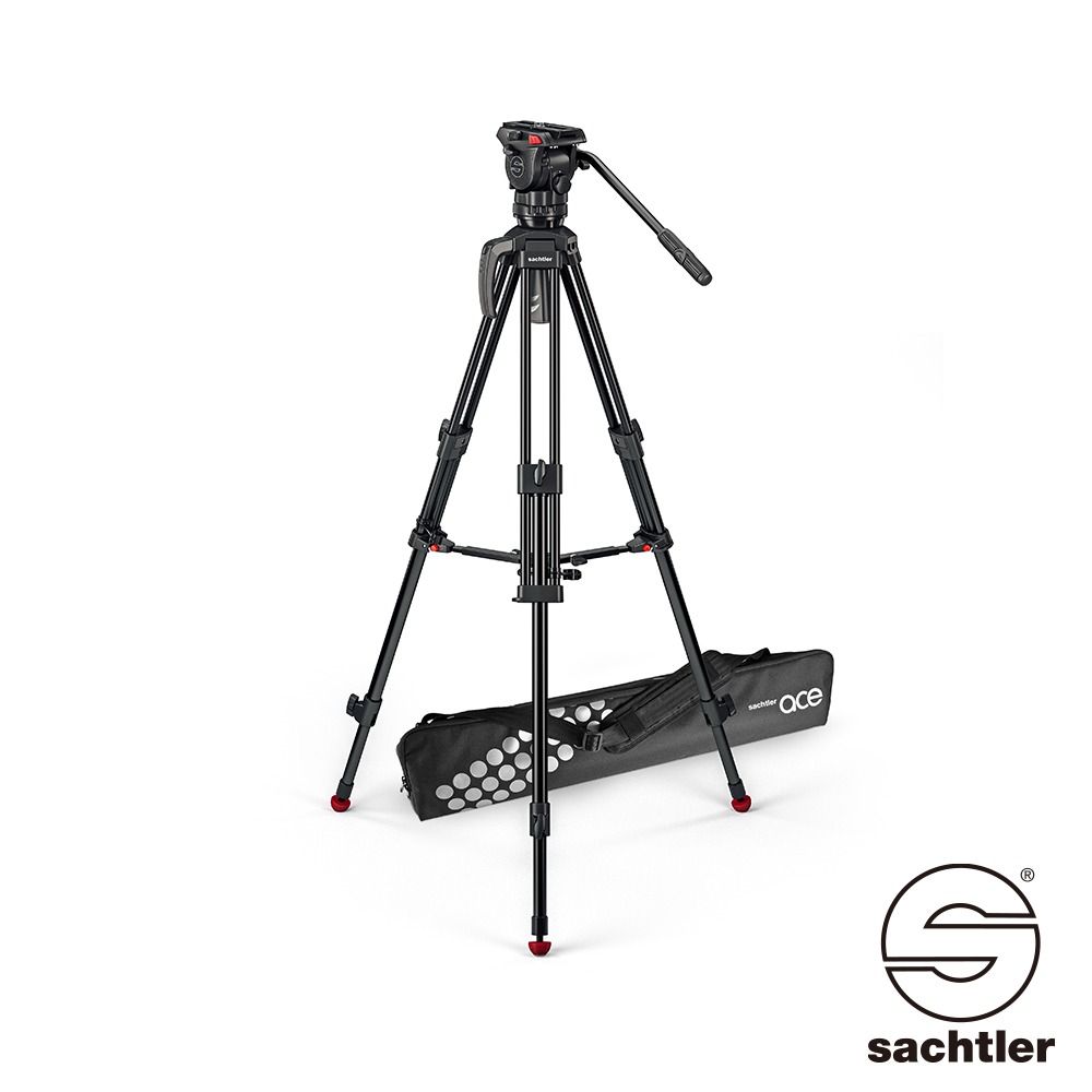 【Sachtler】1001M Ace M Mk ll 油壓雲台 三腳架套組