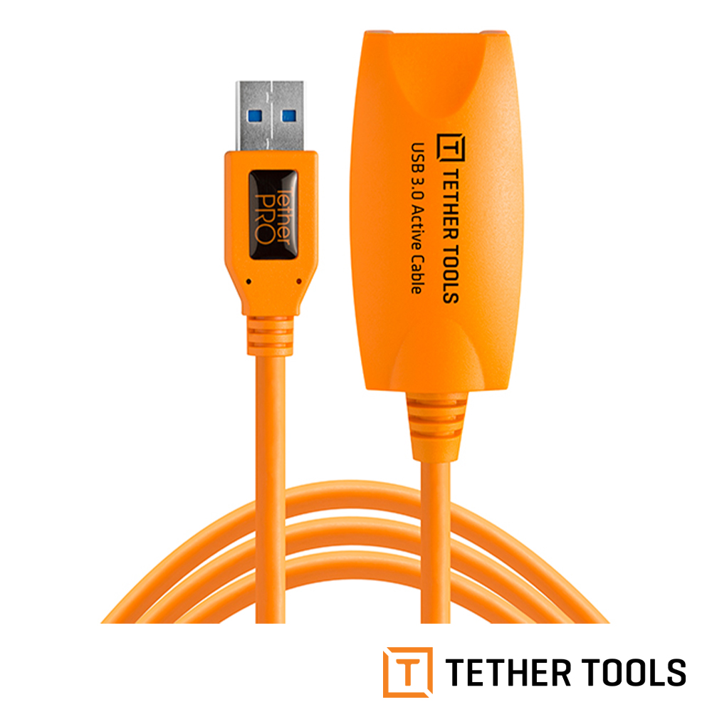 【TETHER TOOLS】CU3017 USB 3.0 專業拍攝線 傳輸線 4.9M公司貨