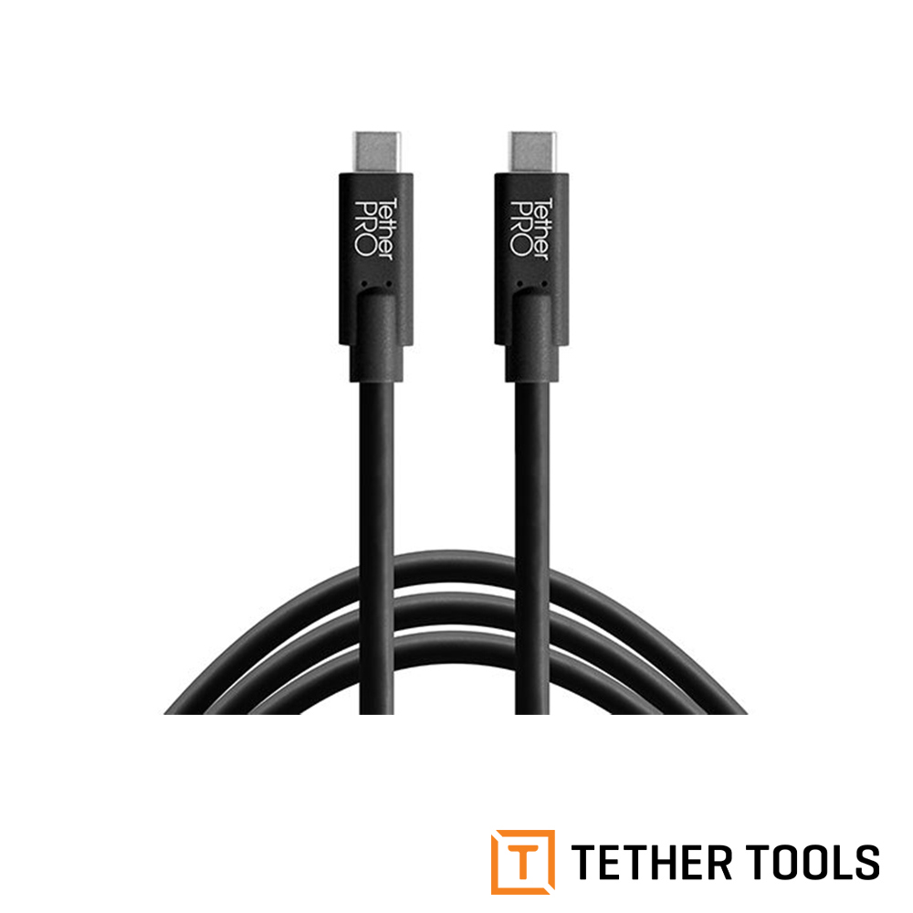 【TETHER TOOLS】USB-C轉USB-C傳輸線 4.6M公司貨  CUC15-BLK