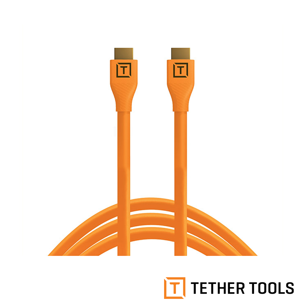 【TETHER TOOLS】HDMI-2.0 to HDMI-2.0 傳輸線 4.6m H2A15-ORG  公司貨