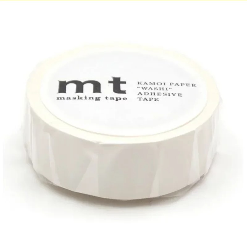 mt foto白色膠帶 15mm*7m