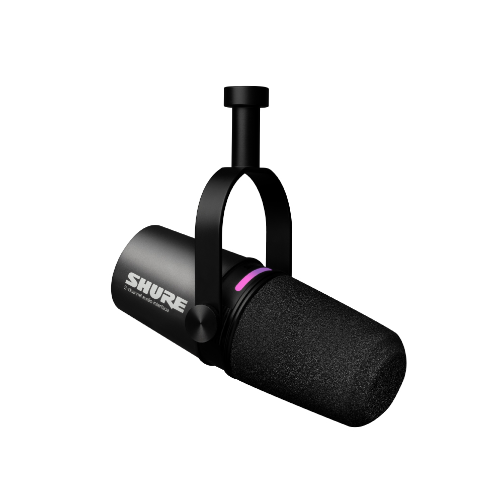 【SHURE】MV7i 智慧麥克風 (內建錄音介面)