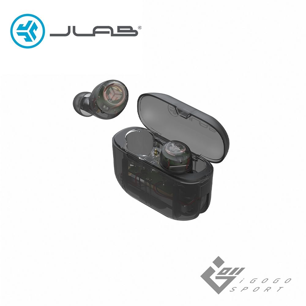 【JLab】透視限量版 GO Air POP CLEAR 真無線藍牙耳機