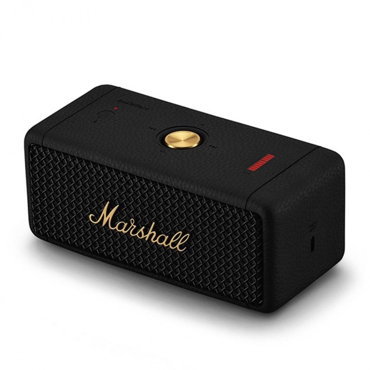 【Marshall】Emberton II 攜帶式藍牙喇叭 古銅黑