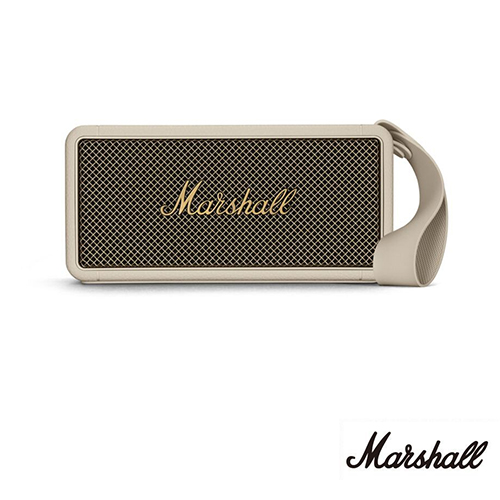 【Marshall】Middleton 攜帶式藍牙喇叭 奶油白