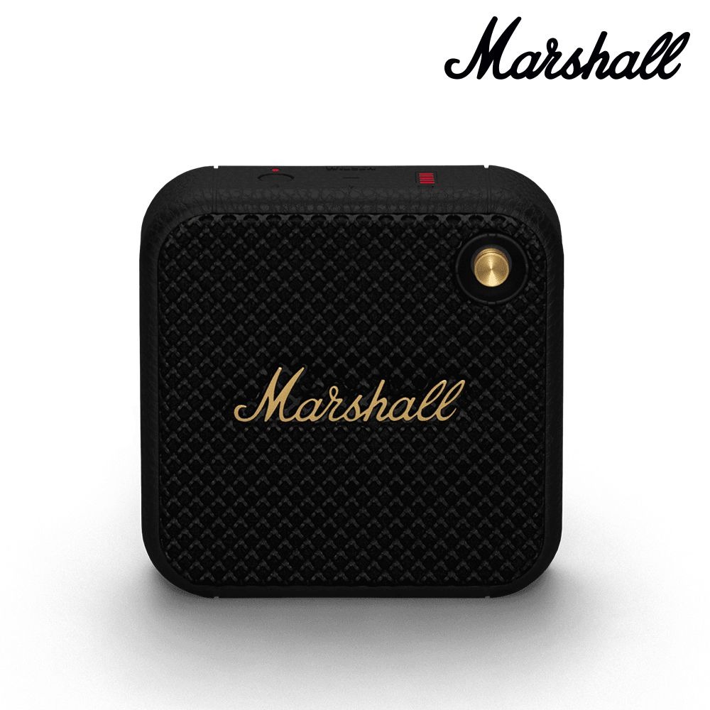 【Marshall】Willen 攜帶式藍牙喇叭 古銅黑