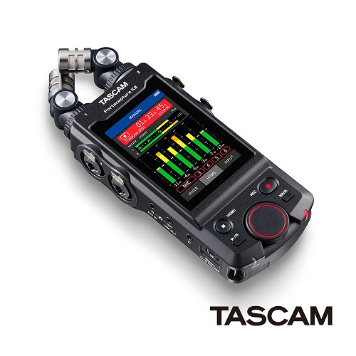 【TASCAM】Portacapture X8 手持多軌觸控錄音機