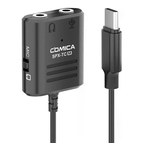 COMICA 多功能3.5mm轉 TYPE-C 音頻轉接線