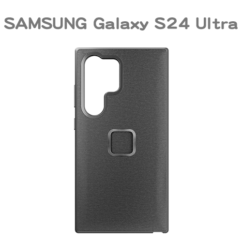 PEAK DESIGN 三星Galaxy S24 Ultra 易快扣手機殼 (炭燒灰)
