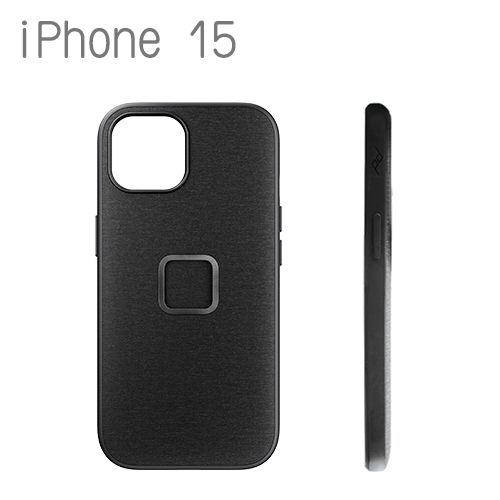 PEAK DESIGN iPhone 15 易快扣手機殼 (炭燒灰)