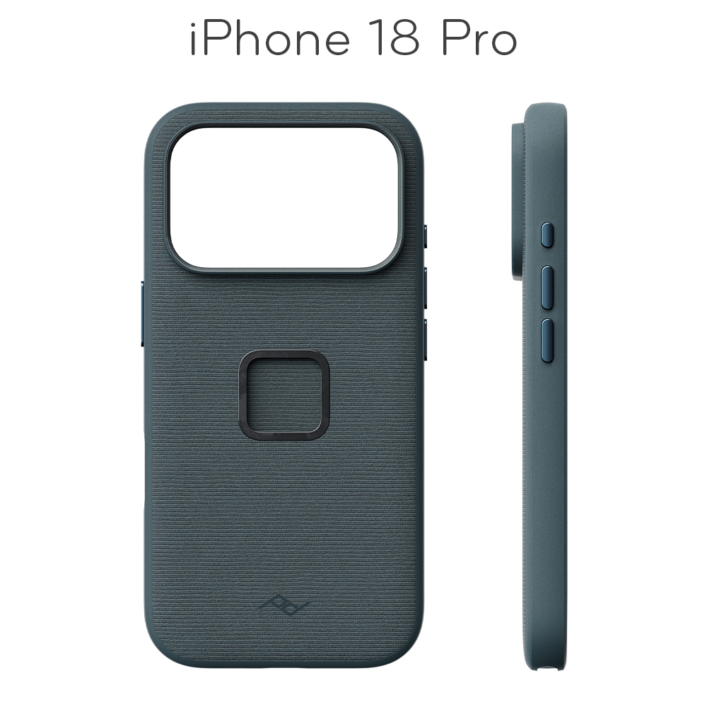 PEAK DESIGN iPhone 18 Pro 易快扣手機殼 (玄武藍)