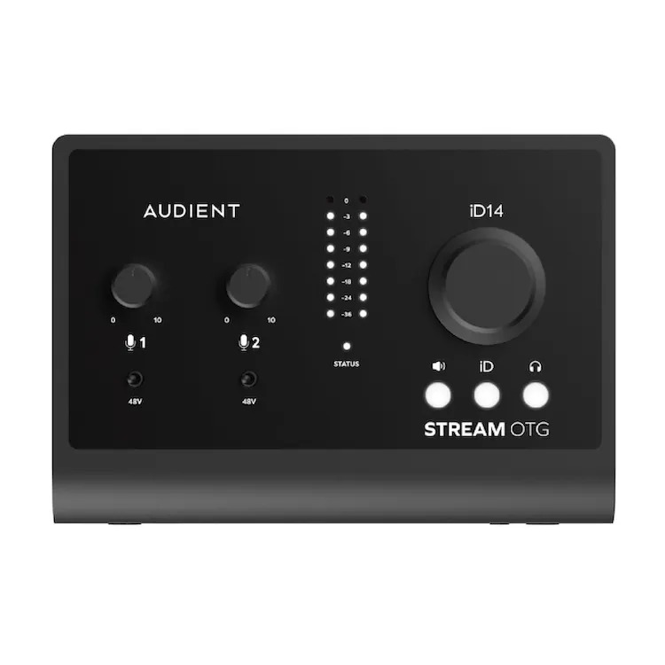 Audient iD14 Stream OTG 直播 USB錄音介面