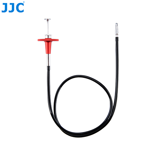JJC 機械快門線(紅/70cm)