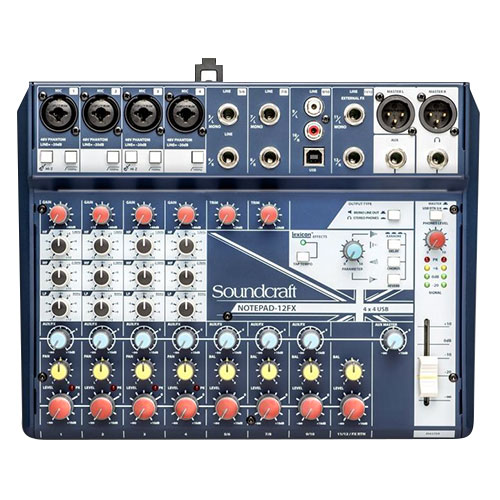 Soundcraft Notepad-12FX USB混音機