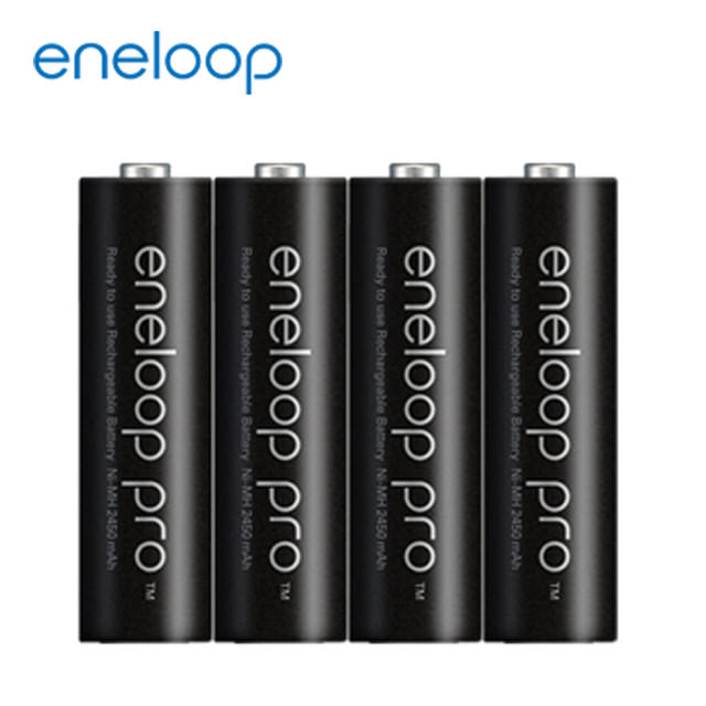國際牌eneloop PRO低自放電 3 號鎳氫充電電池【4只裝】