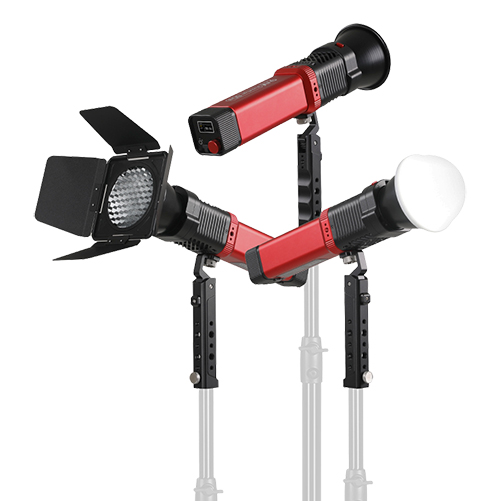 GVM-PD60B 色溫 LED 三燈便攜套組