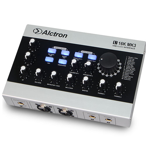 Alctron U16K MK3 即時特效錄音介面