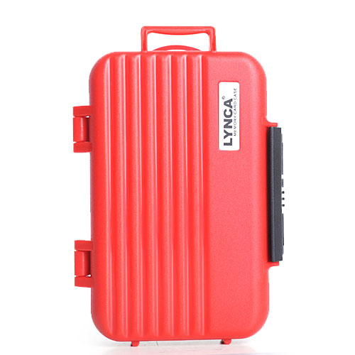 LYNCA 記憶卡保護盒(拉桿箱型) (紅)