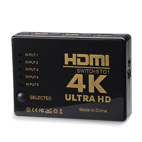 Keystone HDMI 5入1出 切換器