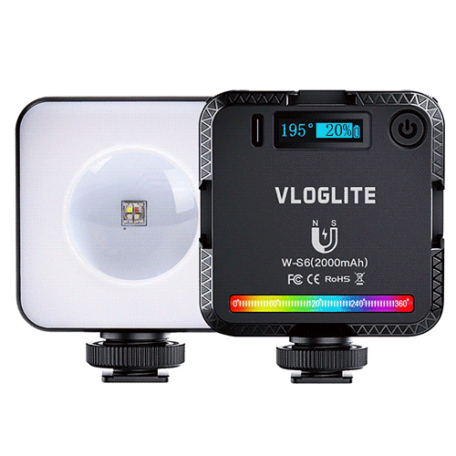 VLOGLITE W-6S RGB 薄型夕陽燈