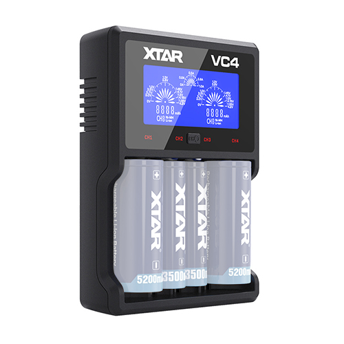 XTAR VC4 全能智能充電器(4槽)