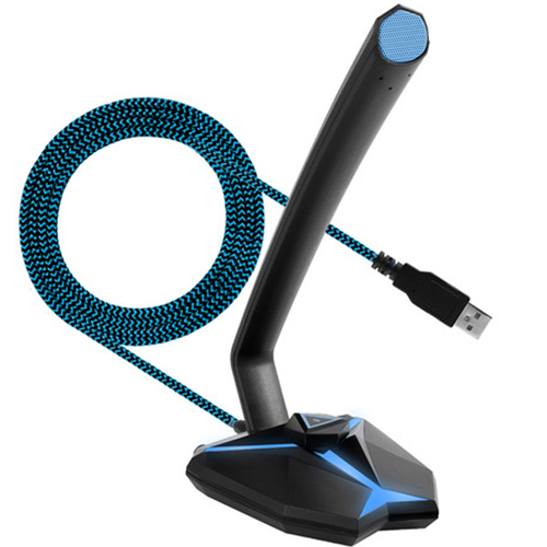 Yanmai  USB電競直播麥克風(藍)