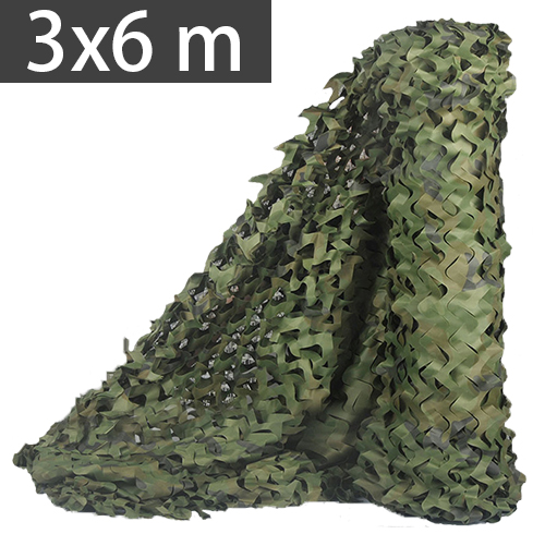 迷彩偽裝網3*6m(叢林迷彩)