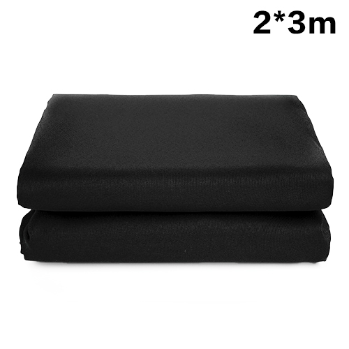 KEYSTONE 2*3m 超厚背景布(黑)