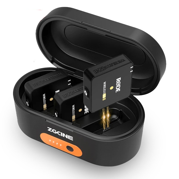 Zgcine ZG-R30 充電保護盒for Rode Wireless Go | 楔石攝影怪兵器