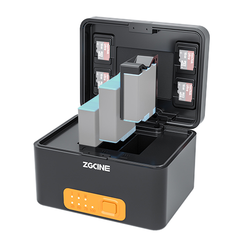 Zgcine GoPro 充電保護盒(3槽)