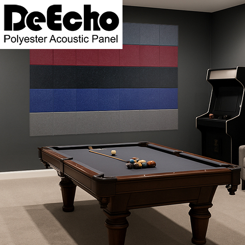 DeEcho 靜音藝術牆貼-彩帶疊影35