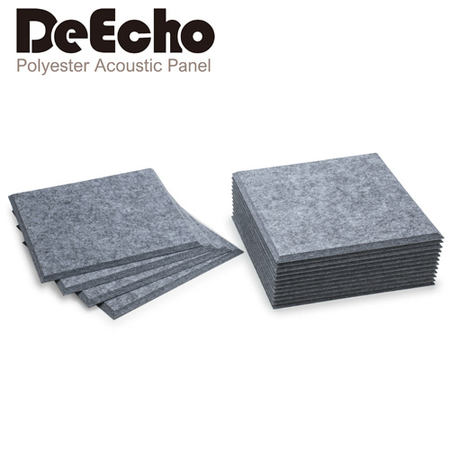 DeEcho 吸音板 30X30cm16片裝-003銀灰