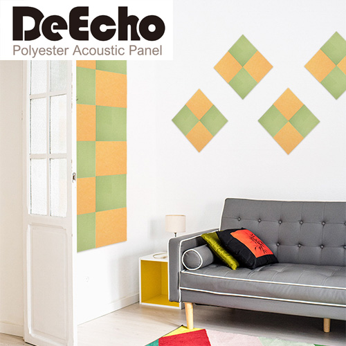 KEYSTONE DeEcho 吸音板 30X30cm 32片裝-黃綠