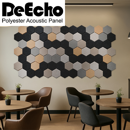 DeEcho 靜音藝術牆貼-曜石金沙